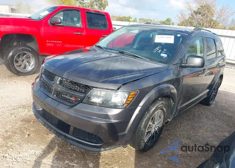 2017 Dodge Journey Se из США, поврежденный, VIN 3C4PDCAB8HT637897